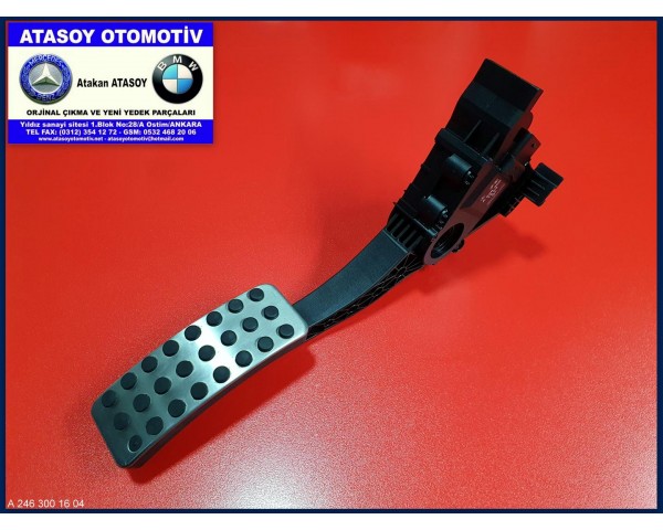 MERCEDES W246 GAZ PEDALI 2463001604 2463001404 A2463001604 2463001404 W117 CLA GAZ PEDALI W176 A GAZ PEDALI GLA GAZ PEDALI